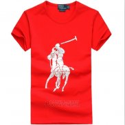 Ralph Lauren Homme T-shirt Pony Polo Rouge
