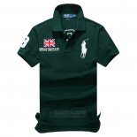 Ralph Lauren Homme Flag Polo Great Britain Vert