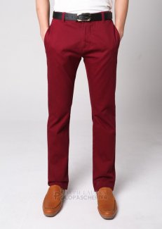 Ralph Lauren Homme Pantalons Decontractes Rouge