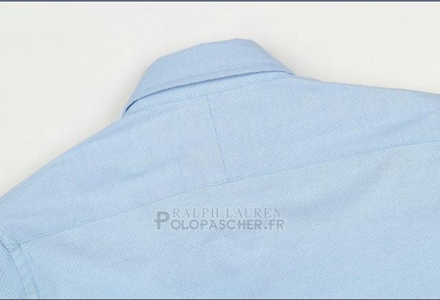 Ralph Lauren Femme Largo Chemise Mesh Polo Bleu Ciel
