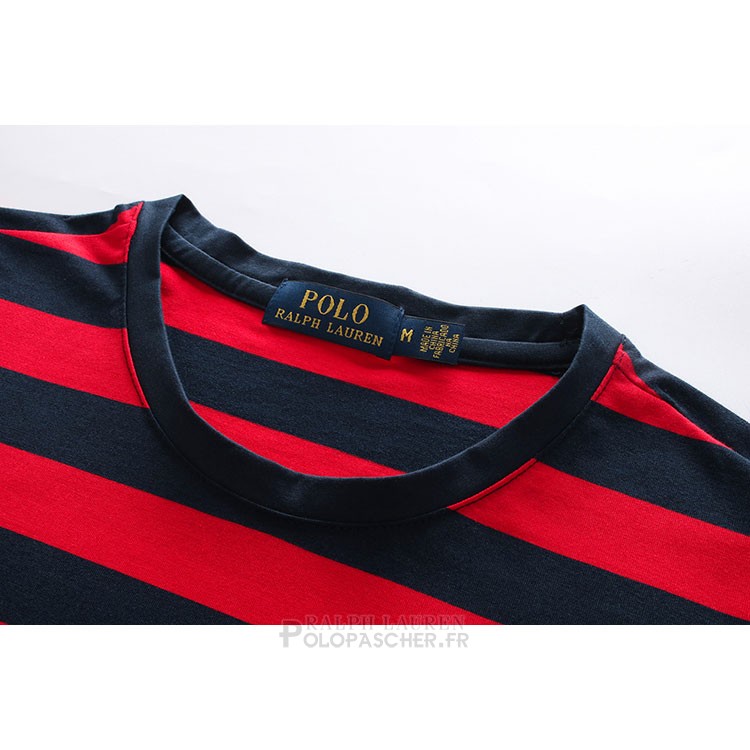 Ralph Lauren Homme 8829 T-Shirt Raya Rouge