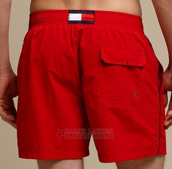 Ralph Lauren Homme Shorts Lacing Rouge3