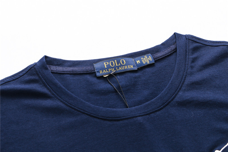 Ralph Lauren Homme Polo 66248 T-shirt Sombre Bleu
