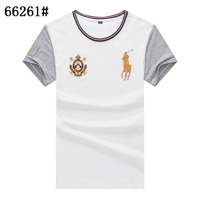 Ralph Lauren Homme Pony Polo 66261 Courte T-Shirt Blanc