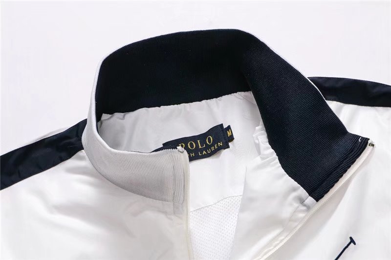 Ralph Lauren Homme Polo 1688 Vestes Full Zip Blanc