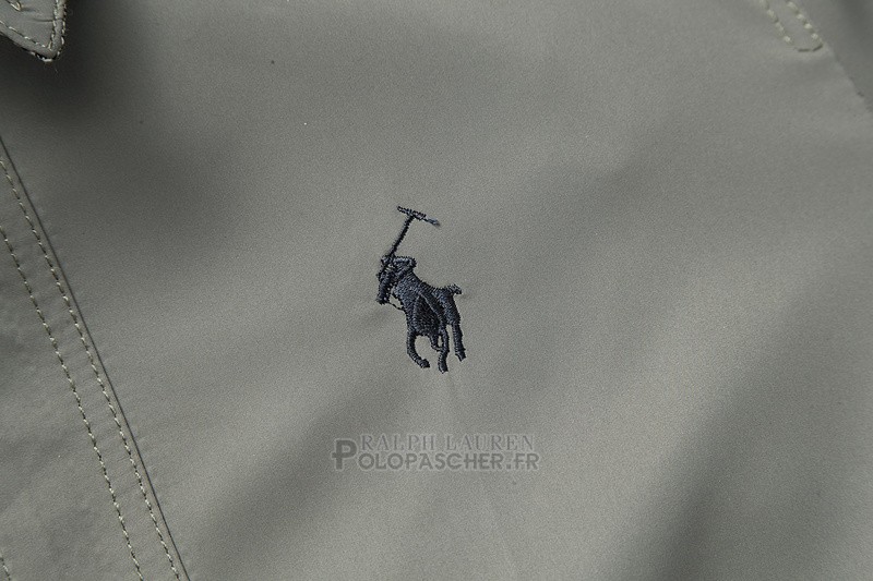 Ralph Lauren Homme Zip Vestes Mesh Polo Army Vert